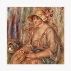 Woman in Muslin Dress by Auguste Renoir