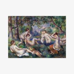 Bathers in the Forest by Auguste Renoir