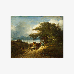 On the Road by Jules Dupré