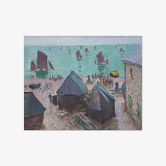The Departure of the Boats, Étretat by Claude Monet