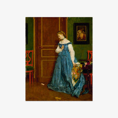 Hesitation (Madame Monteaux?) by Alfred Stevens