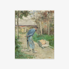The Acorn and the Pumpkin by Jules Bastien-Lepage