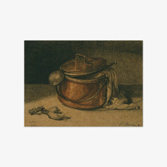 Still Life with a Copper Pot and Ladle by François Bonvin