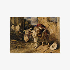 Donkey by Alexandre Gabriel Decamps