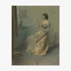 The Necklace by Thomas Wilmer Dewing