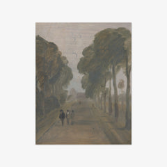 Avenue with Figures by Joseph Mallord William Turner