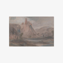 Petit Andeleys on the Seine by Joseph Mallord William Turner