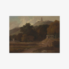 Hilly Landscape in India by Thomas Daniell