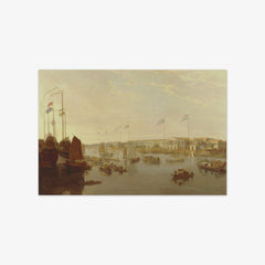 The European Factories, Canton by William Daniell