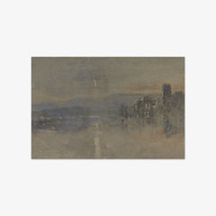 Moonlight Landscape by David Cox the Elder