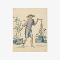 Chinese Flower Seller by Thomas Stothard