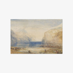 Fluelen: Morning (Looking towards the Lake) by Joseph Mallord William Turner