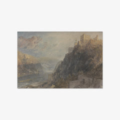 Rheinfels Looking to Katz and Gourhausen by Joseph Mallord William Turner