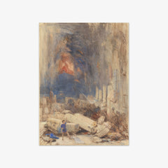 The Destruction of Pompeii by David Roberts