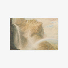 Upper Fall of the Reichenbach: Rainbow by Joseph Mallord William Turner