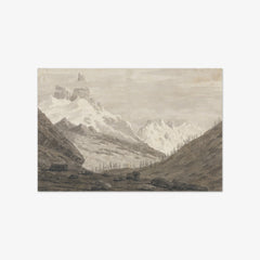 Between Chamonix and Martigny by John Robert Cozens