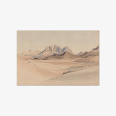 Djebel Serbal, Sinai by Edward Thomas Daniell