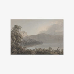 Lake of Vico Between Rome and Florence by John Robert Cozens