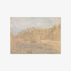The Alcazaba from the Mole, Malaga by David Roberts