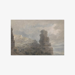 A View from the Inn at Terracina by John Robert Cozens