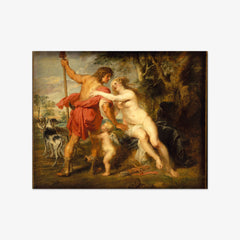 Venus and Adonis by Peter Paul Rubens