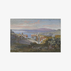Taormina by Edward Lear