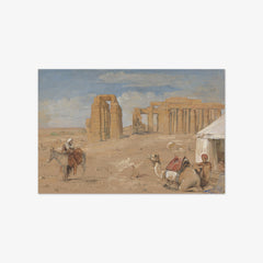 The Ramesseum at Thebes by John Frederick Lewis