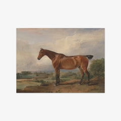 A Hunter in a Landscape by John Ward