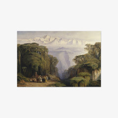 Kangchenjunga from Darjeeling by Edward Lear