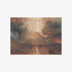 Vesuvius in Eruption by Joseph Mallord William Turner