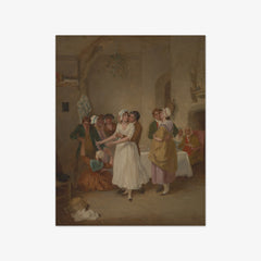 The Mistletoe Bough by Francis Wheatley