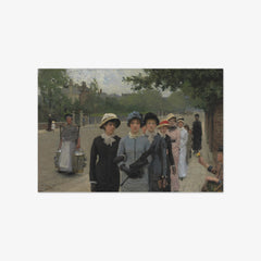 Schoolgirls by Sir George Clausen