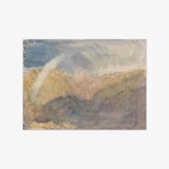 Crichton Castle (Mountainous Landscape with a Rainbow) by Joseph Mallord William Turner