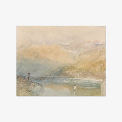 On the Mosell, Near Traben Trarbach by Joseph Mallord William Turner
