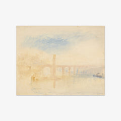The Moselle Bridge, Coblenz by Joseph Mallord William Turner