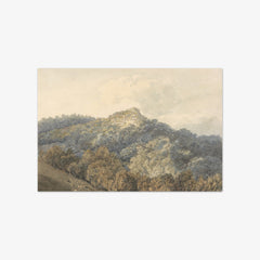 Rocca del Papa, with Monte Cavo by Thomas Girtin