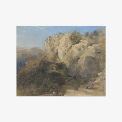 Rocky Landscape in Wales by Samuel Palmer