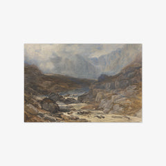 Welsh Mountain Stream by David Cox the Elder