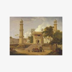 Indian Temple, Said to Be the Mosque of Abo-ul-Nabi, Muttra by Thomas Daniell
