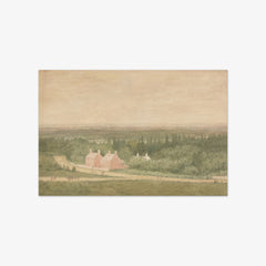 Landscape with Cottages, Broadmoor by Richard Dadd