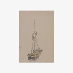 A Barge by Joseph Mallord William Turner