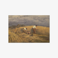 A Finished Study for 'Reaping' by John Linnell
