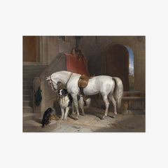 Favourites, the Property of H.R.H. Prince George of Cambridge by Sir Edwin Henry Landseer