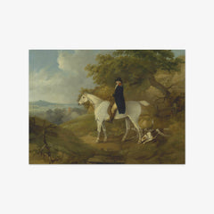 George Morland on His Hunter by Thomas Hand