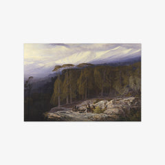 The Forest of Valdoniello, Corsica by Edward Lear