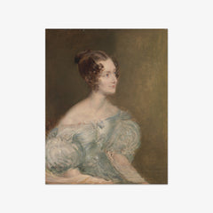 Portrait of a Woman, Probably Mrs. Price of Rugby by John Linnell