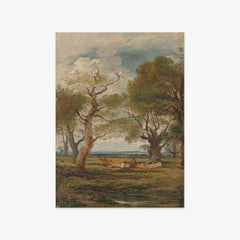 Landscape with Figures by John Linnell