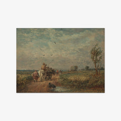 Going to the Hayfield by David Cox the Elder