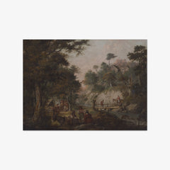 A Romany Encampment by Francis Wheatley