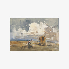 Landscape with Gypsies and Wagon by David Cox the Elder